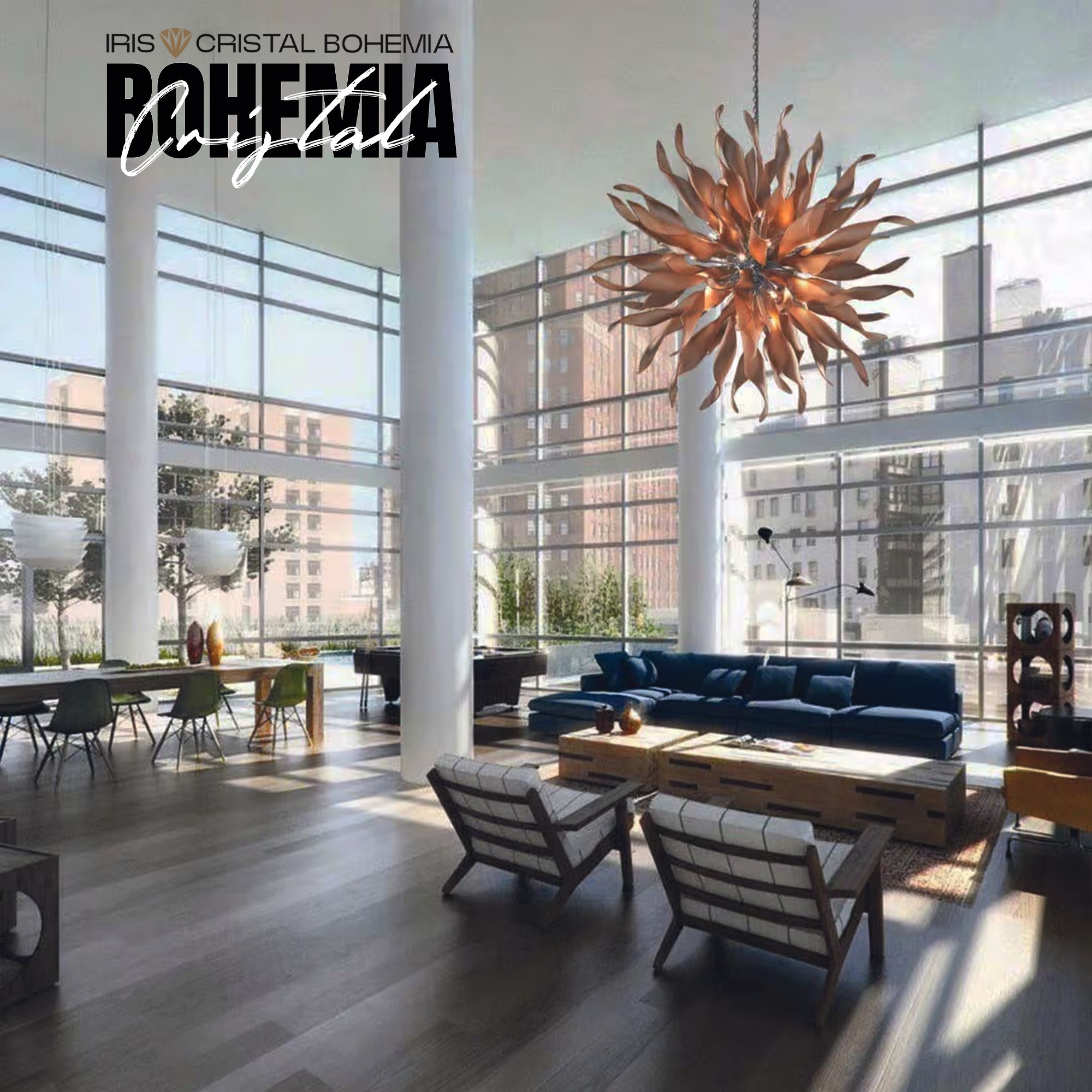 IRIS CRISTAL BOHEMIA